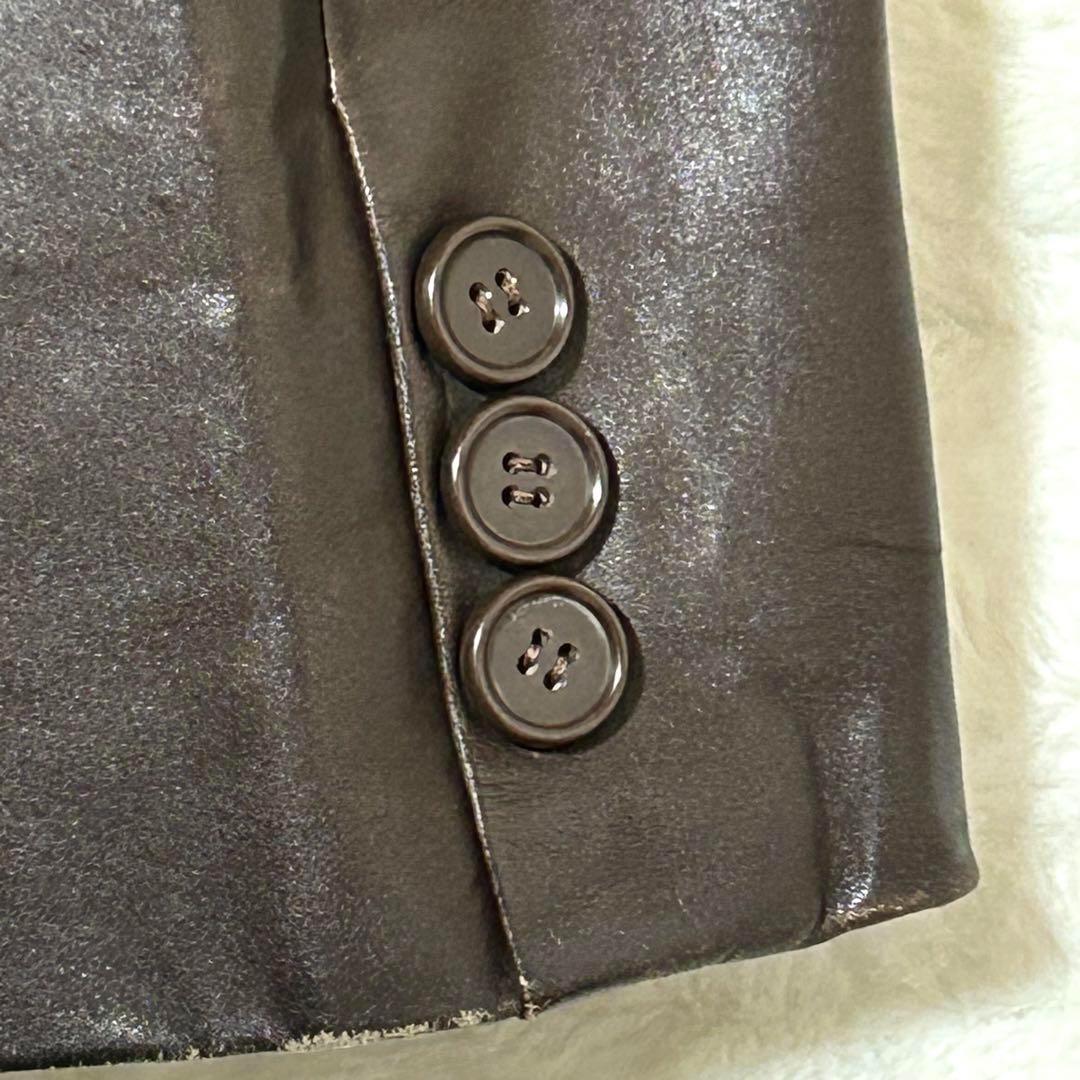 貴重品❤︎ EL TORO BRAVO レザージャケット 裏地総柄 ブラウン L 貴重品❤︎ EL TORO BRAVO レザージャケット 裏地総柄 ブラウン L