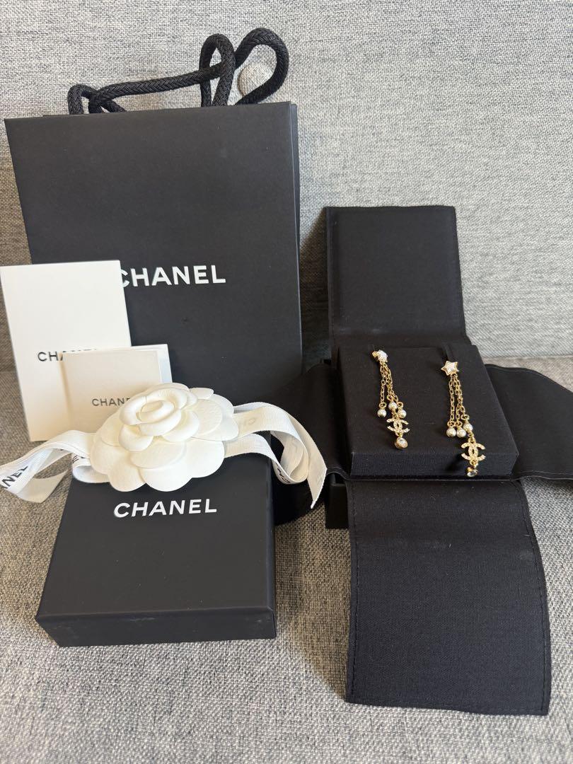 CHANEL ピアス ゴールド スター