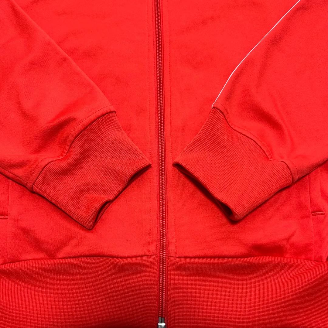 【美品】アディダス トラックジャケット SST ジャージ XL 赤 トレフォイル adidas アディダス トレフォイルロゴ トラックジャケット