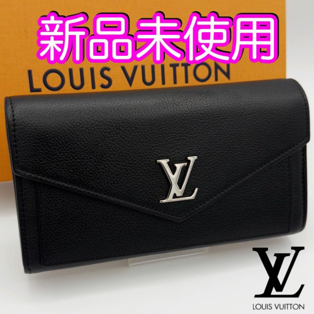 ICチップ ヴィトン財布 ポルトフォイユ マイロックミー ノワールLOUIS VUITTON