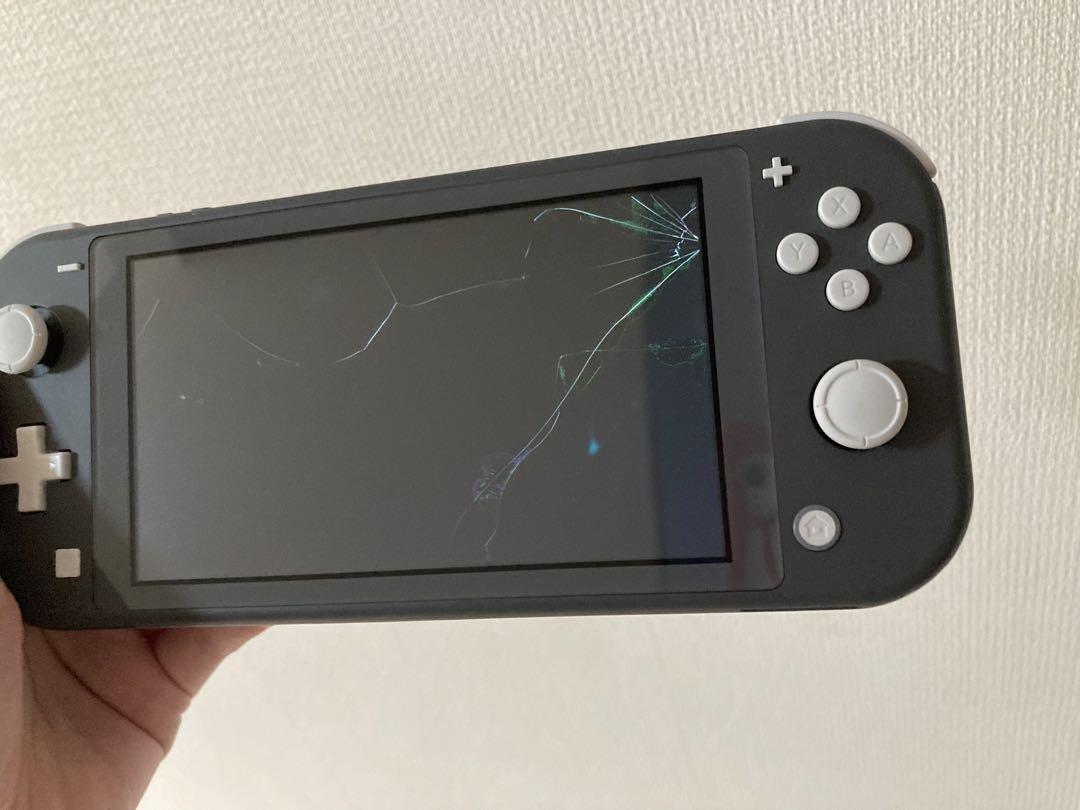 Switch Lite 本体  グレー　ジャンク　スイッチライト