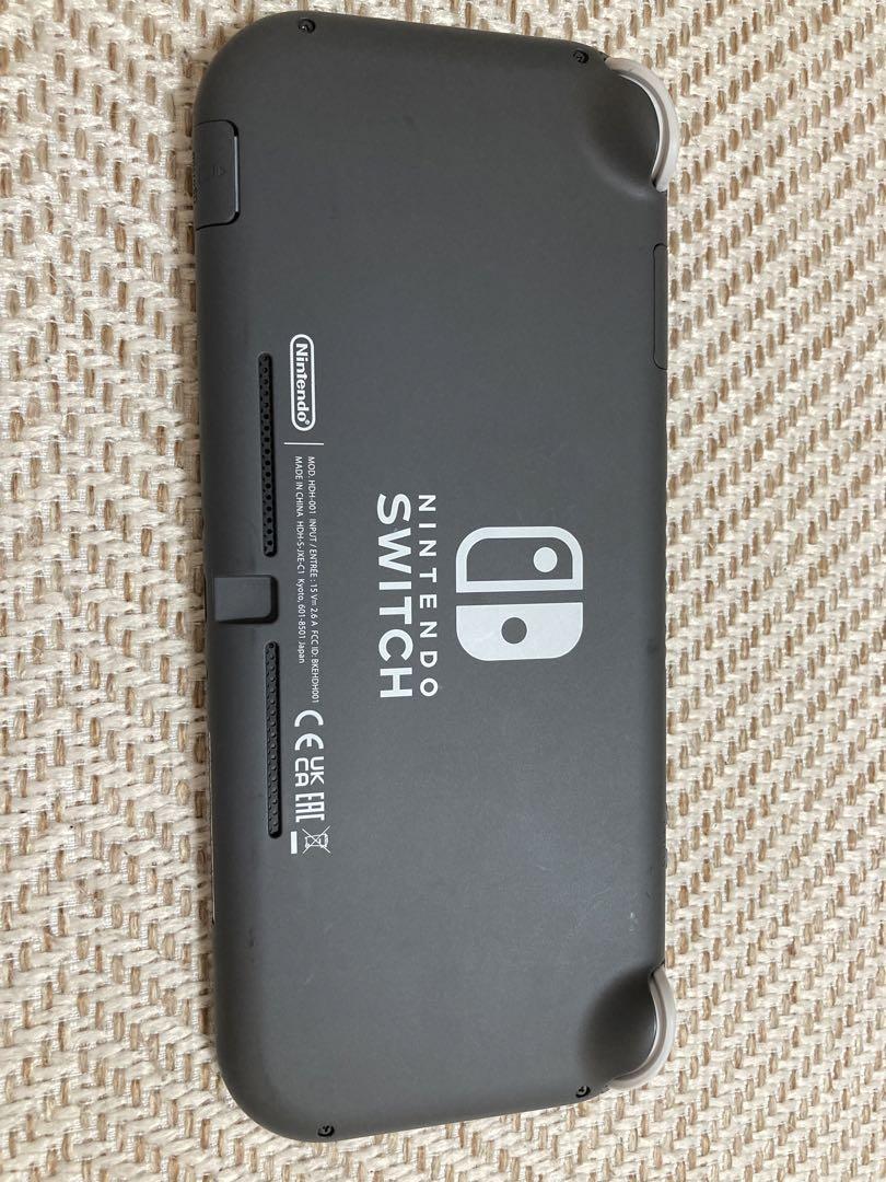 Switch Lite 本体  グレー　ジャンク　スイッチライト