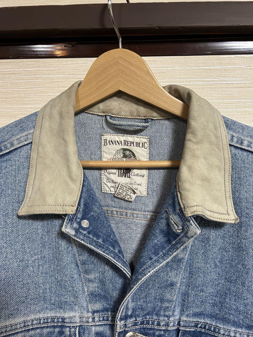 80〜90s バナナリパブリック　デニムジャケット　BANANAREPUBLIC