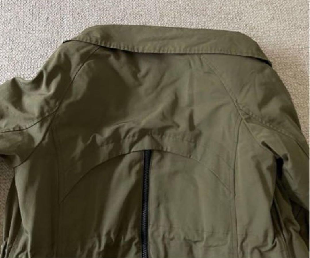 【ZARA BASIC 】★ザラオリーブグリーン ミリタリージャケット　Sサイズ ZARA BASIC 】☆ザラオリーブグリーン ミリタリージャケット Sサイズ