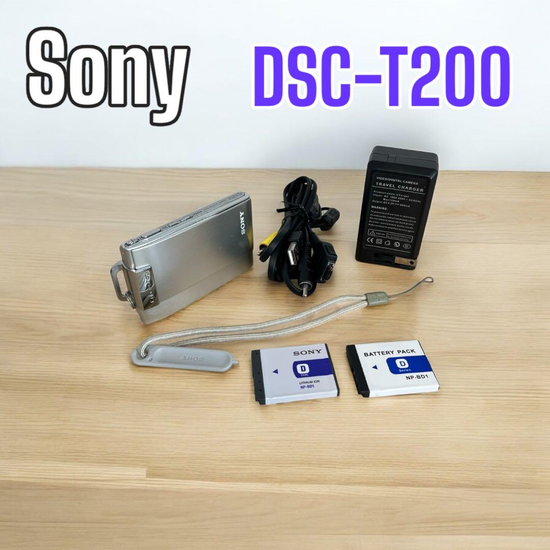 デジタルカメラ SONY Cyber-Shot T DSC-T200(S)