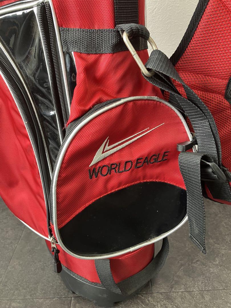 WORLD EAGLE F-01α ゴルフバッグ　キャディバッグ　スポーツ