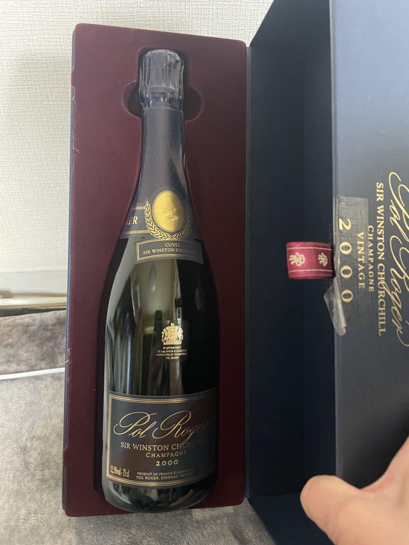 フェイクボトル空瓶　 SIR WINSTON CHURCHILL 2000