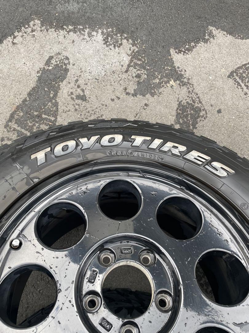 235/70R16 オープンカントリー&ジムライン　セット　最短翌日発送