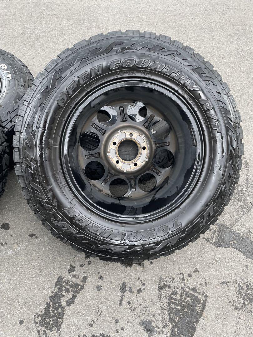 235/70R16 オープンカントリー&ジムライン　セット　最短翌日発送