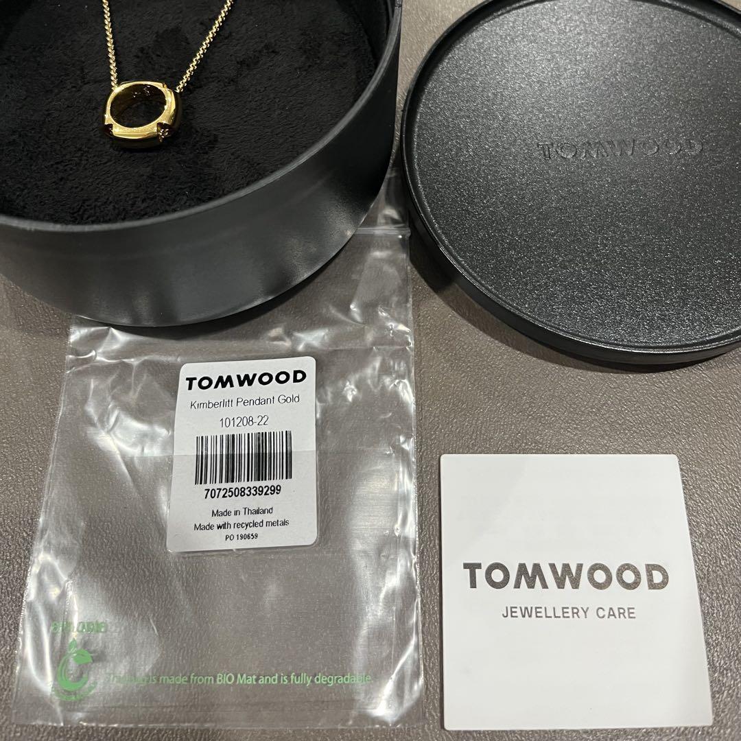関税込☆山田涼介さん愛用【TOM WOOD】Kimberlitt Pendant Gold