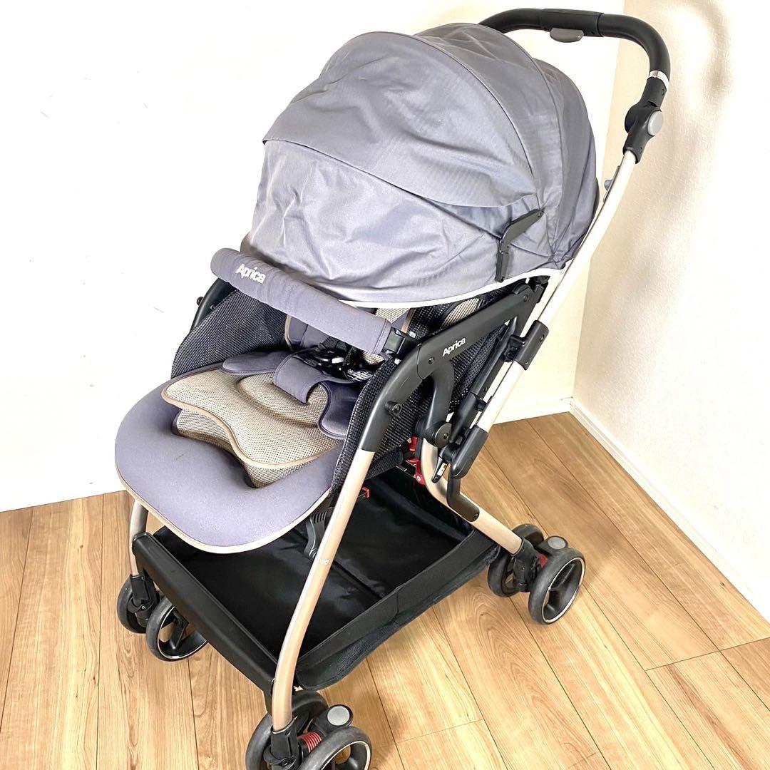 美品　アップリカ　両対面　オート4輪　ベビーカー オプティア クッション AB オプティア クッション AB | ベビーカー・チャイルドシートの