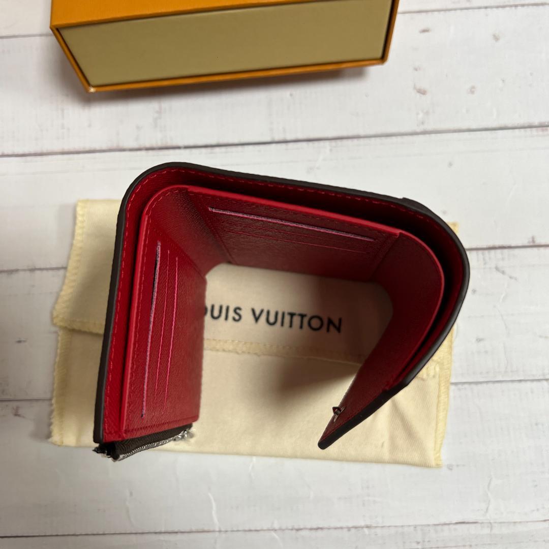 美品 ポルトフォイユ・ゾエ 三つ折り財布 M62932