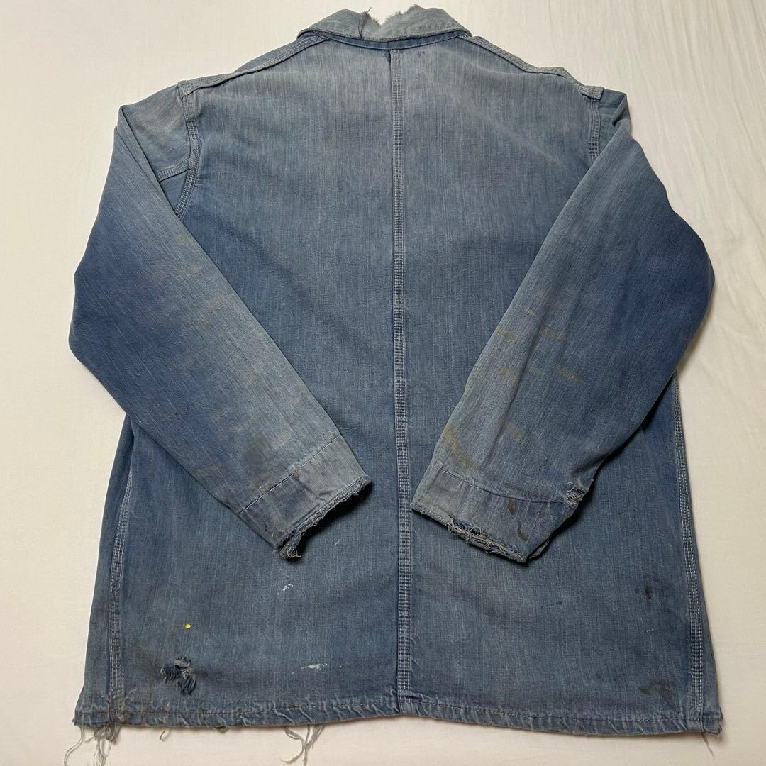 60 s Power House デニムカバーオールXL LL Lee WWW_SHINETEETH_COM