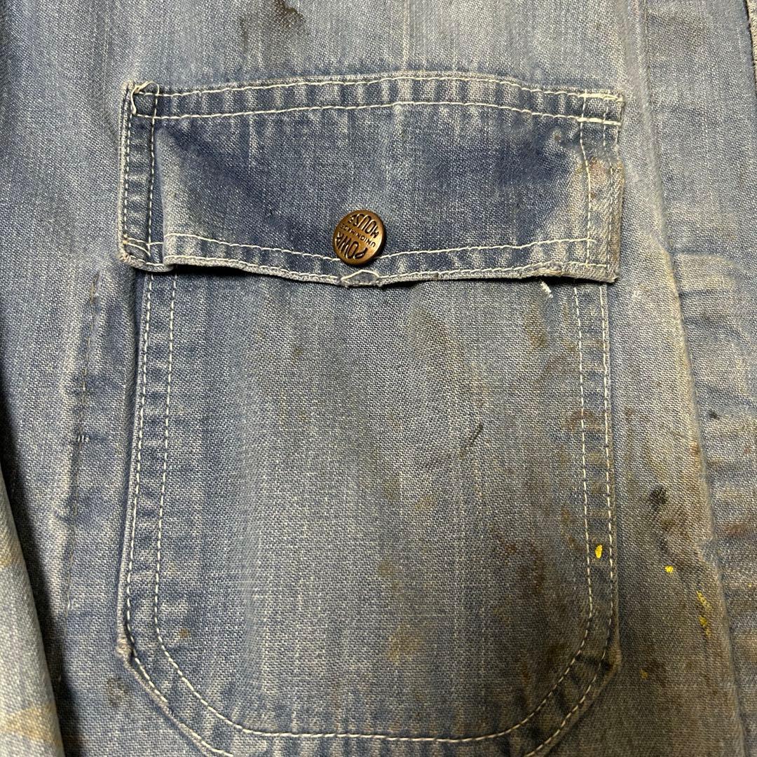 House デニムカバーオールXL