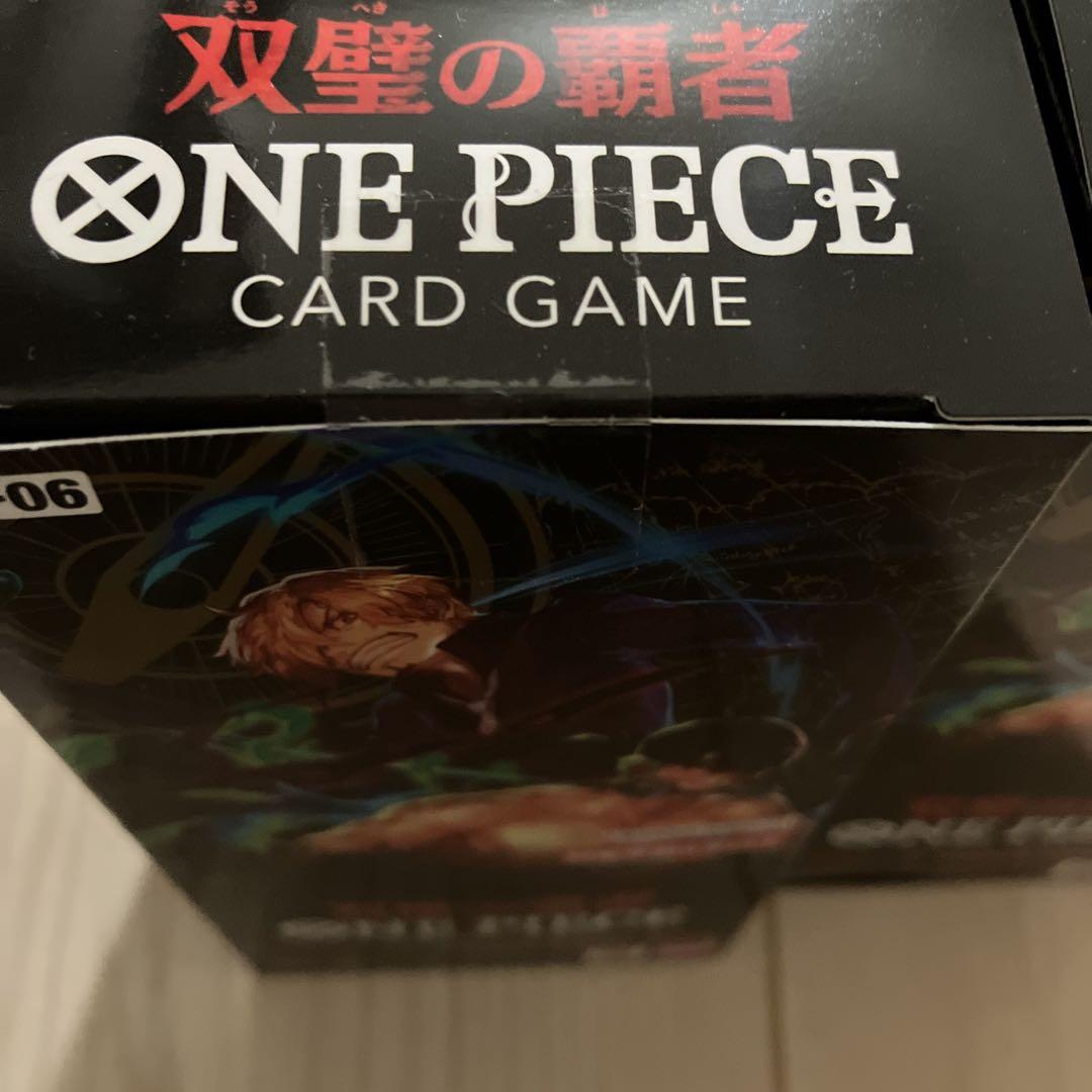 双璧の覇者 テープ付き 未開封 2box ワンピースカード