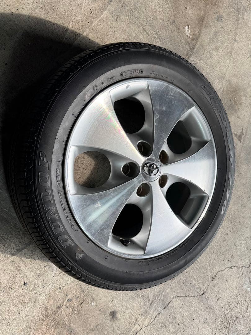 トヨタ純正 17インチアルミホイール&タイヤ4本セット
