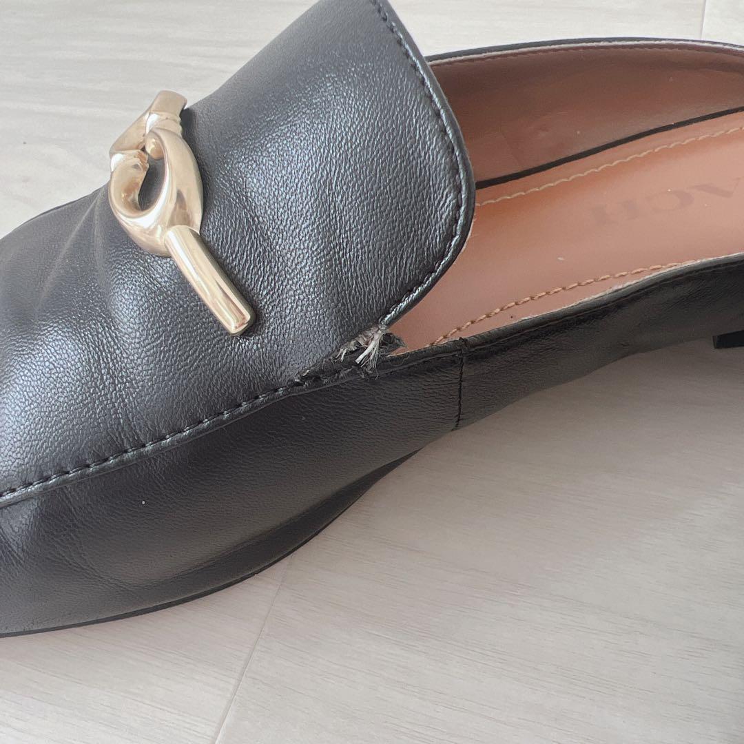 ヴィンテージプラダ PRADA ミュール バラのモチーフ 36サイズ