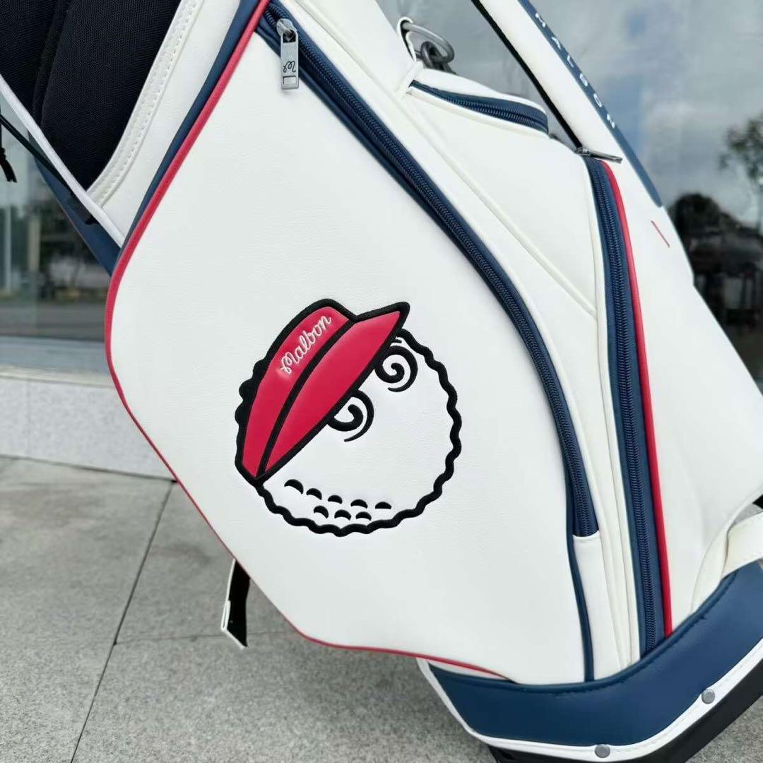 Malbon Golf スタンド付きゴルフバッグ マルボン キャディバッグ
