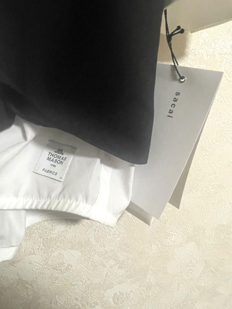 新品Sacai Thomas Mason Cotton Poplin 1 ドレス