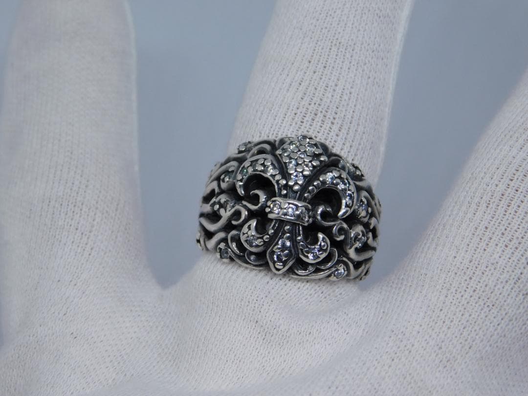 新品 15号 ナチュラルボーンアディクション ユリ リング クリア