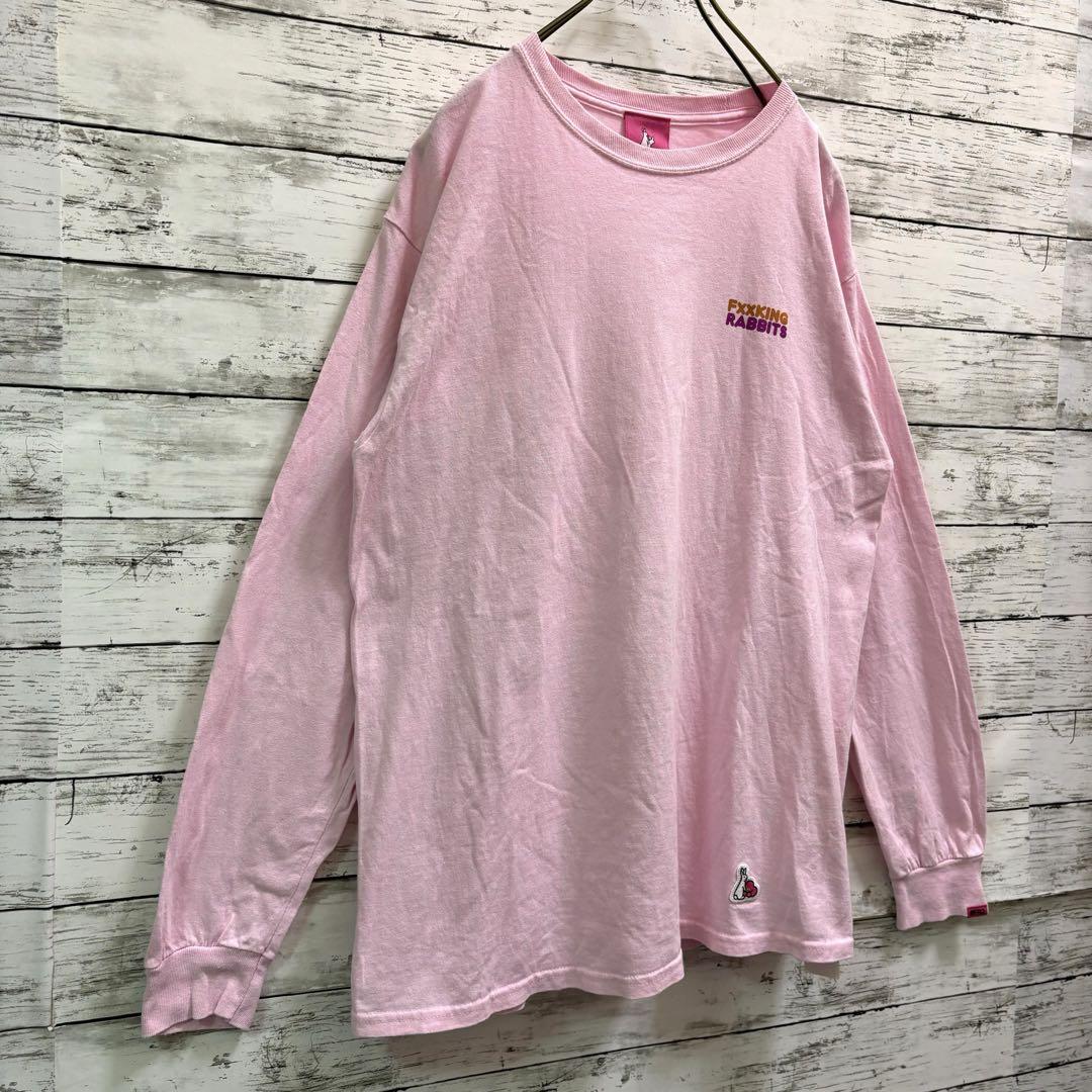 【大人気モデル】FR2 長袖Tシャツ ロンT FXXKING RABBITS 梅