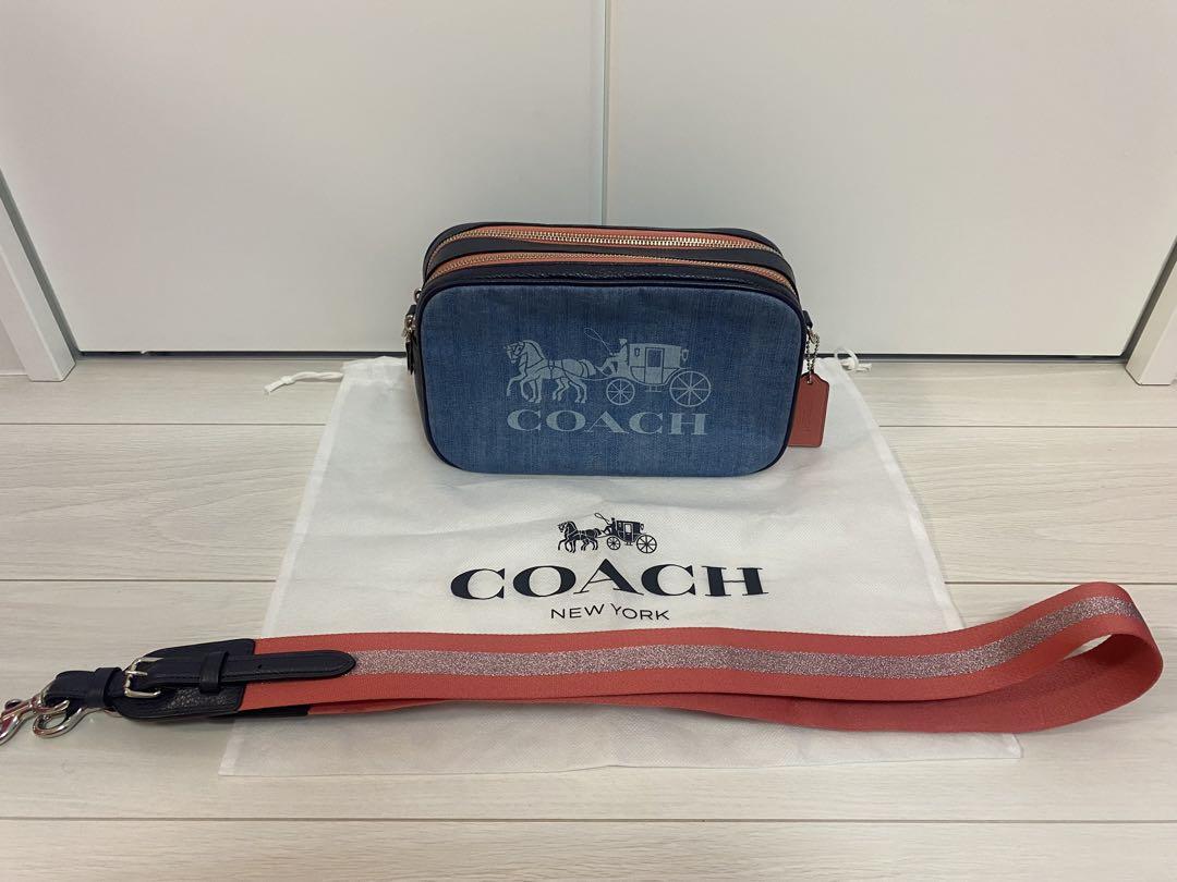 COACH デニム　ショルダーバッグ