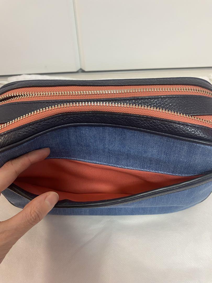 COACH デニム　ショルダーバッグ