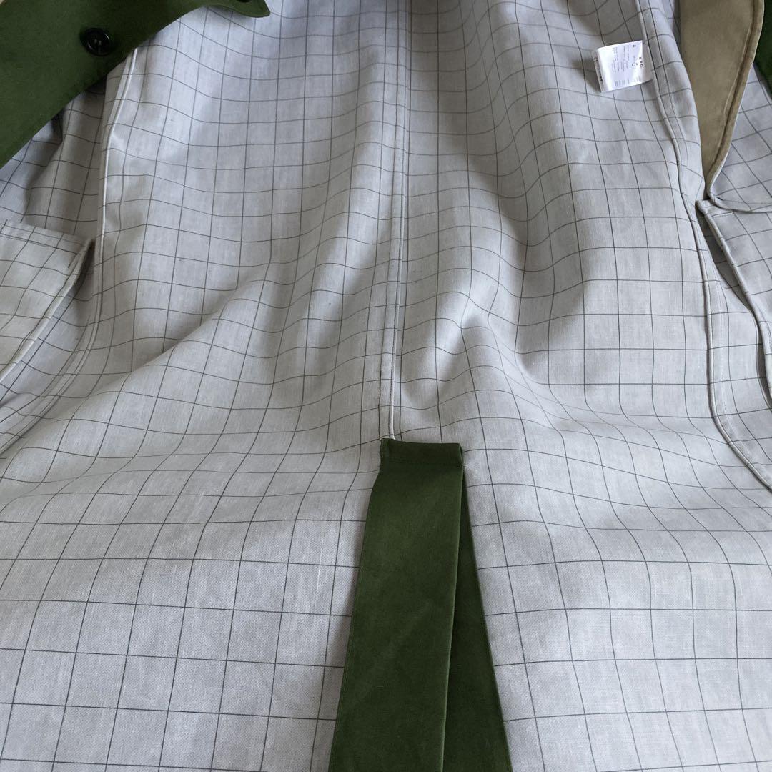 A.P.C  アーペーセー　コート　ステンカラーコート　グリーン　緑　レアカラー