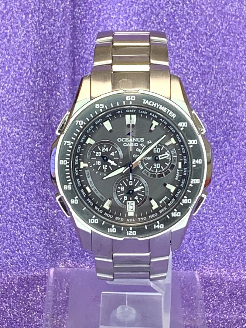 【18％OFF】 ☆カシオ 時計 OCW-M800☆ OCEANUC 電波ソーラー腕時計 時計
