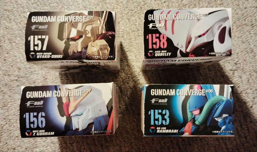 レビュー バンダイ食玩 FWガンダムコンバージ#07 Zガンダム 百式