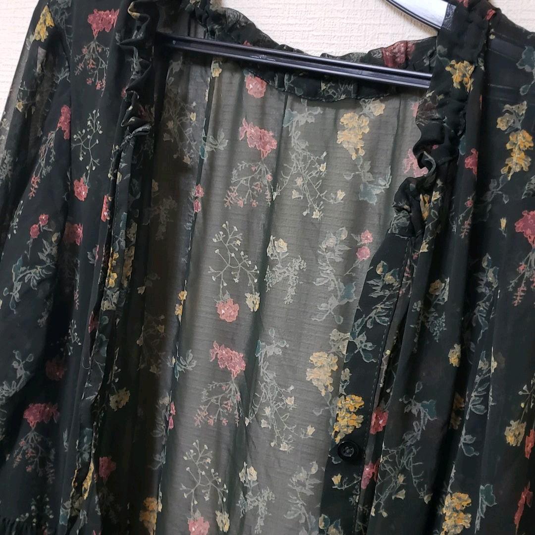 メルカリ Global Work 2wayシフォンカフタンワンピース ロングワンピース 1 980 中古や未使用のフリマ