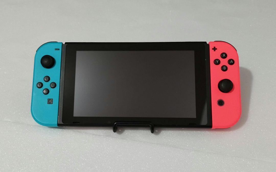 ジャンク品　Nintendo Switch ネオンレッド Switch スイッチ 左 ネオン レッド グレー ジャンク品 Joy-Con