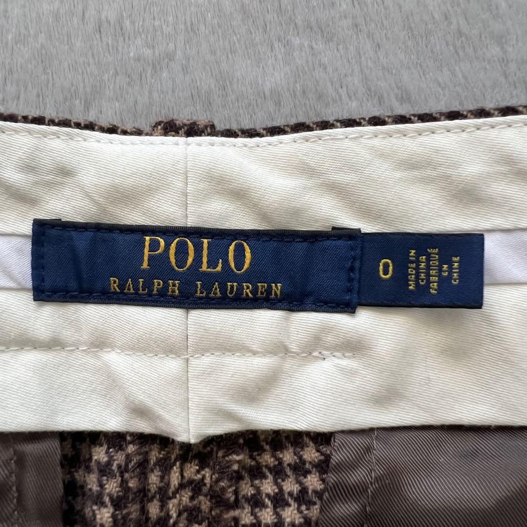 新品未使用✨POLO RALPH LAURENハウンドトゥースツイードパンツxs