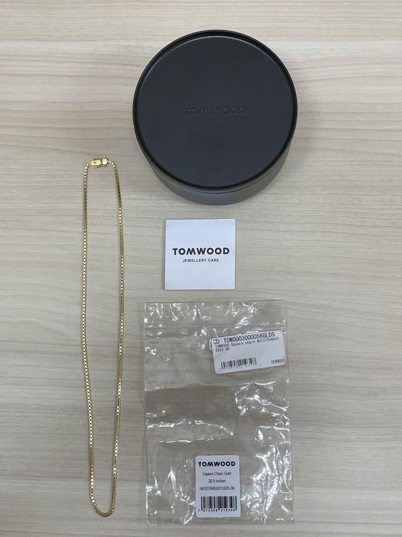 本日限定値下げ TOMWOOD Squarechain gold 画像4