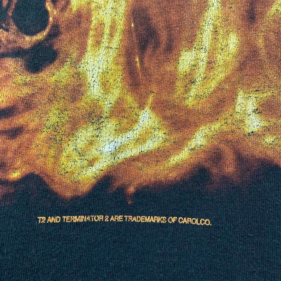 US古着【映画ターミネーター2 ノースリーブ タンクトップ Tシャツ】メンズXL