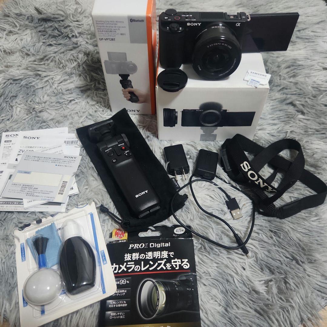 SONY ZV-E10 + Micro SD Samsung 512GB カメラ SONY ZV-E10 + Micro SD Samsung 512GB カメラ