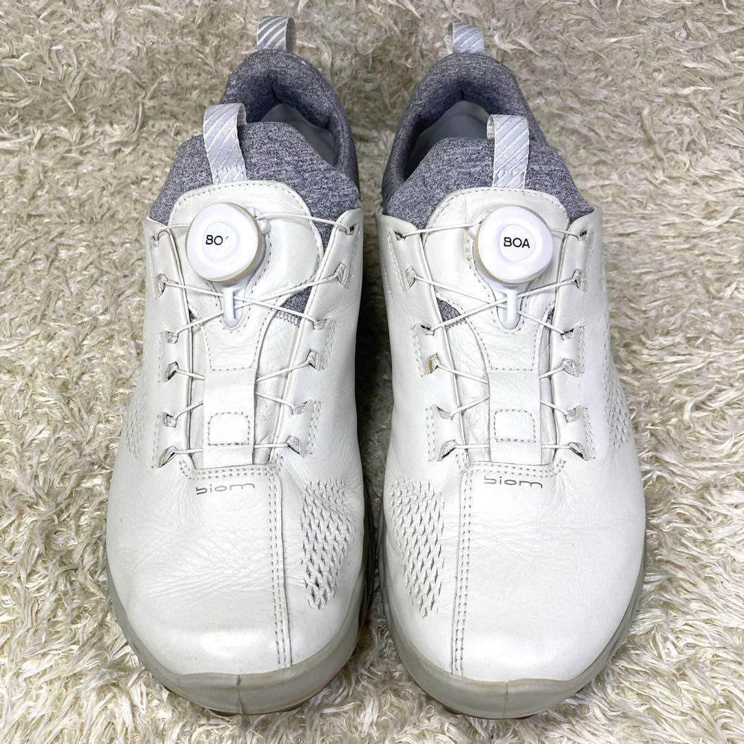 『美品』ecco golf biom エコー　ゴルフシューズ　ゴアテックス　ボア