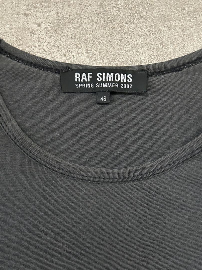 ラフシモンズ　RAF SIMONS  Tシャツ　メンズ　テロ期　希少　46
