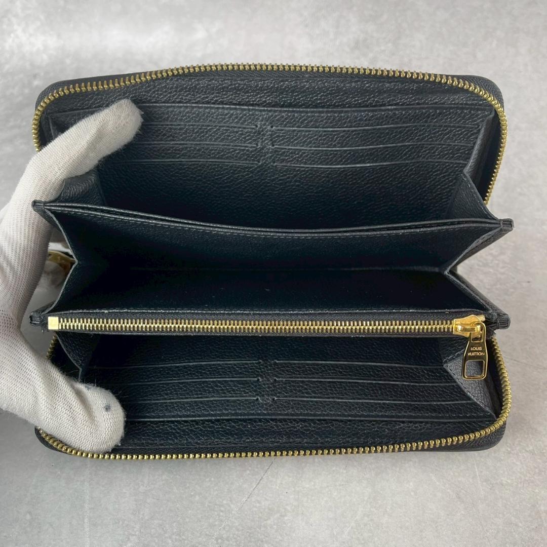 RFID搭載✨極美品 ルイヴィトンアンプラント ジッピーウォレット 長財布 黒