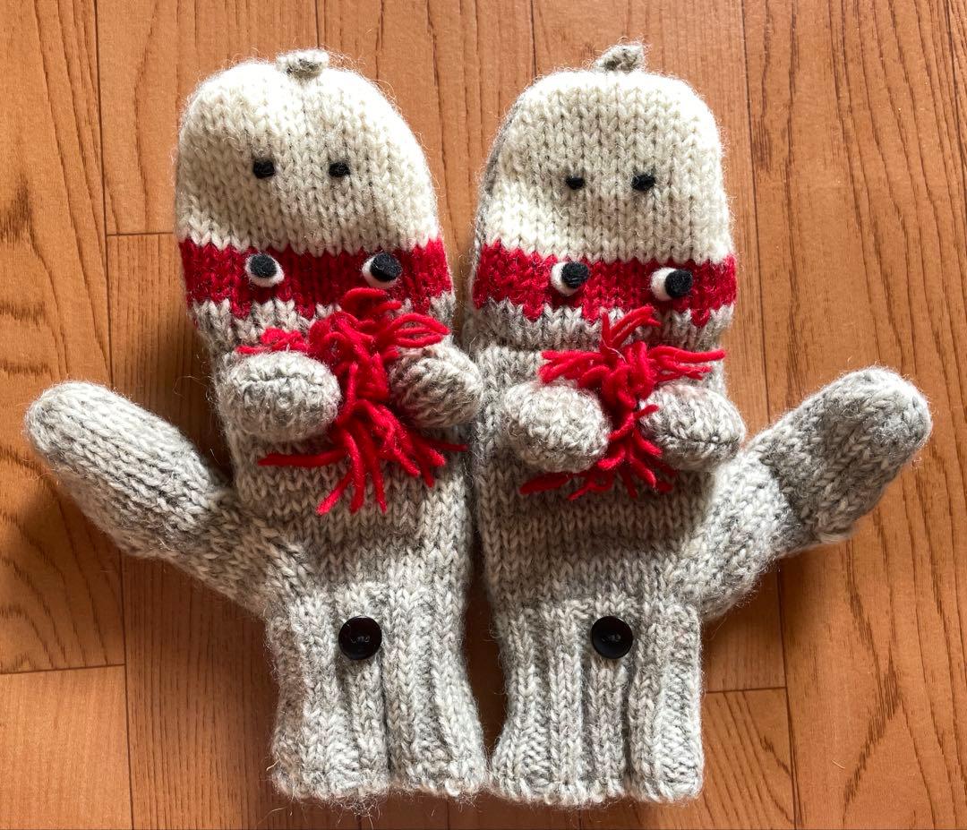 BEAMS ニルバーナ デザイン手袋 ロバ