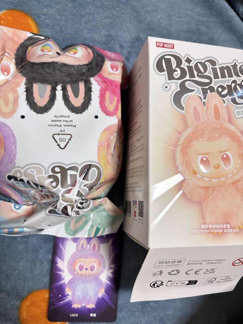 ぬいぐるみ THE MONSTERS Labubu Big intoEnergy luck Amazon.com: POP MART The Monsters Big into Energy Series