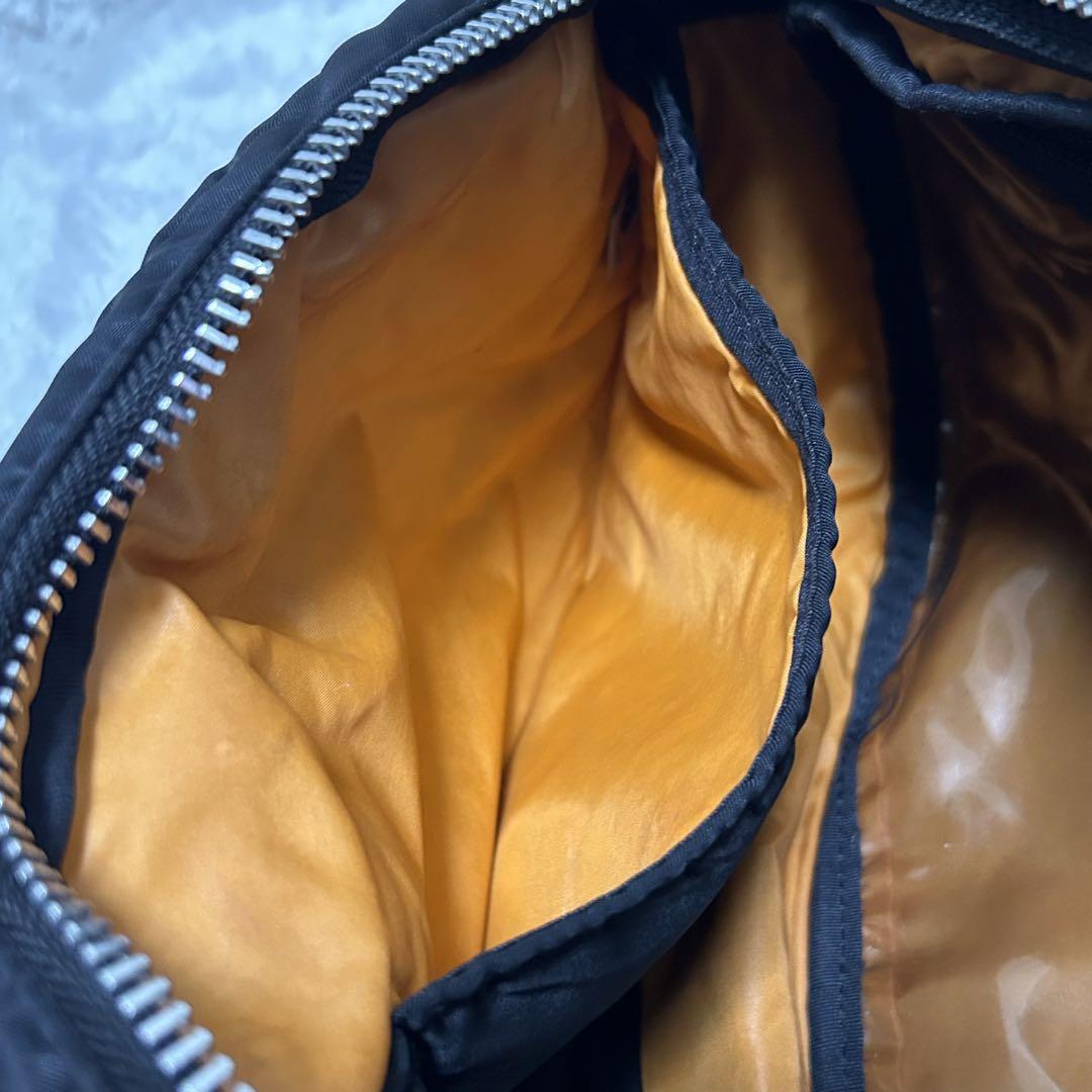【美品】PORTER TANKER  ショルダーバッグ 半月型 ストラップ着脱