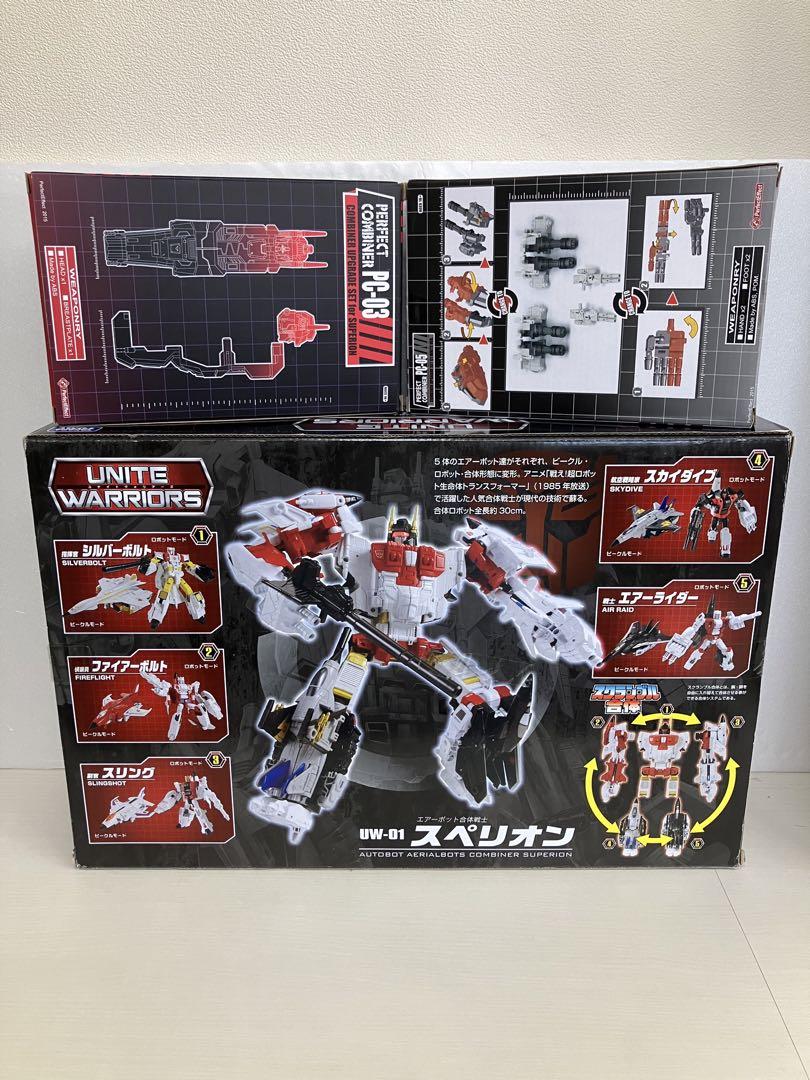 シモンズグランドセール トランスフォーマー スペリオン アドオンパーツ セット アメコミ