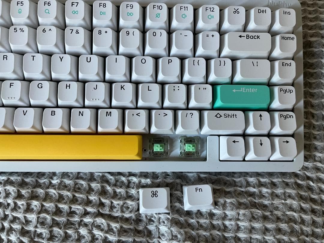 メカニカル キーボード Nuphy Halo 75 v1