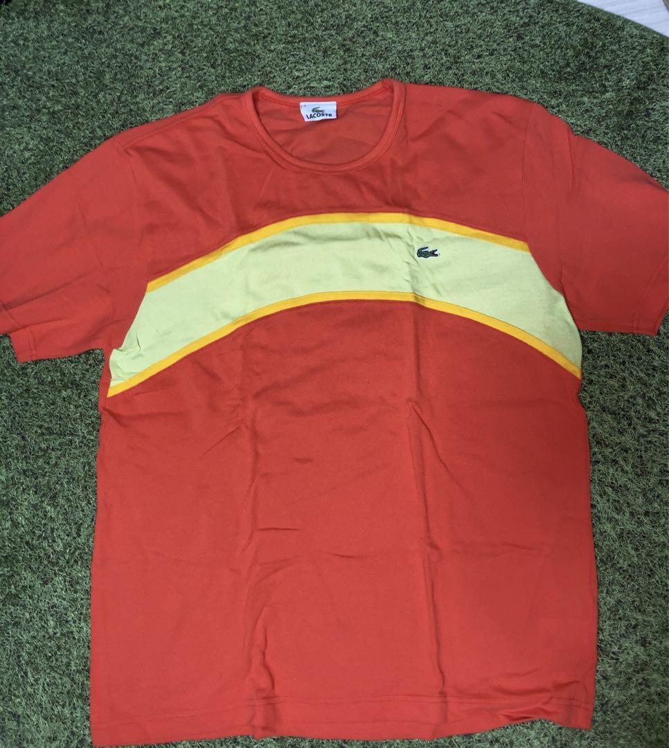 【美品】ラコステ　テニスウェア　Tシャツ　ドライ　L ジョコビッチ