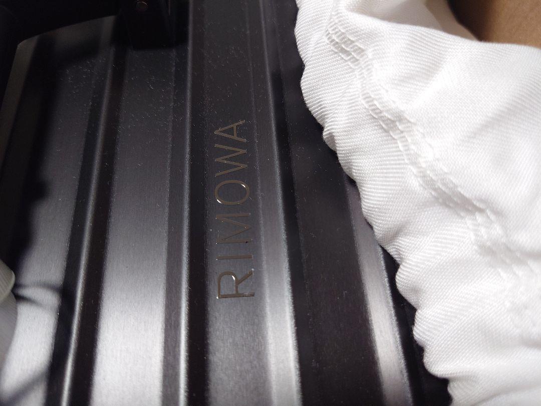 リモワ RIMOWA Original 新型パイロット ブラック アルミニウム