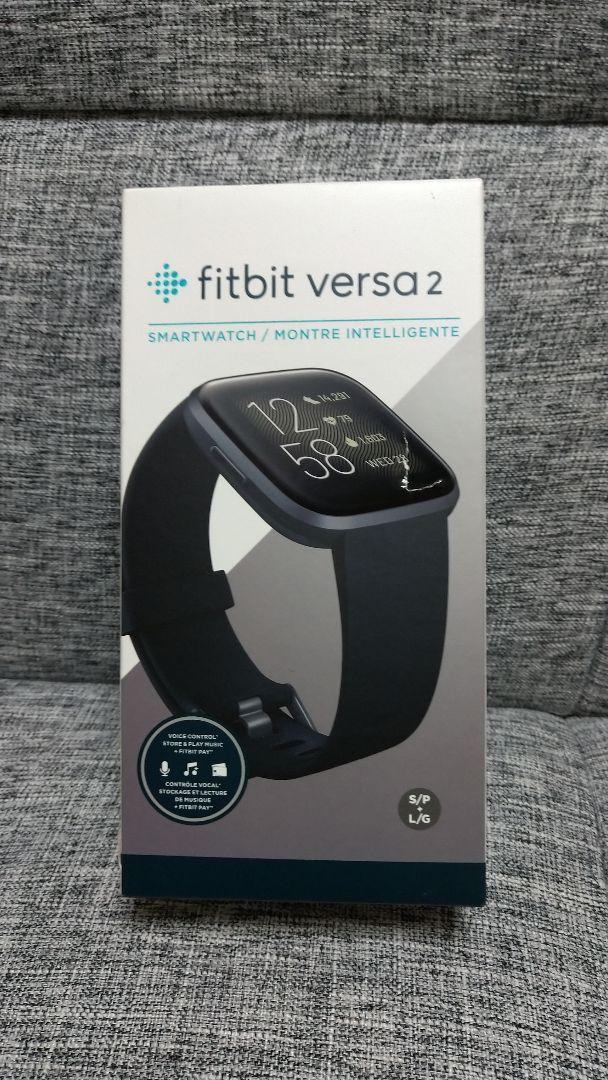 Fitbit Versa 2 ブラック 未使用
