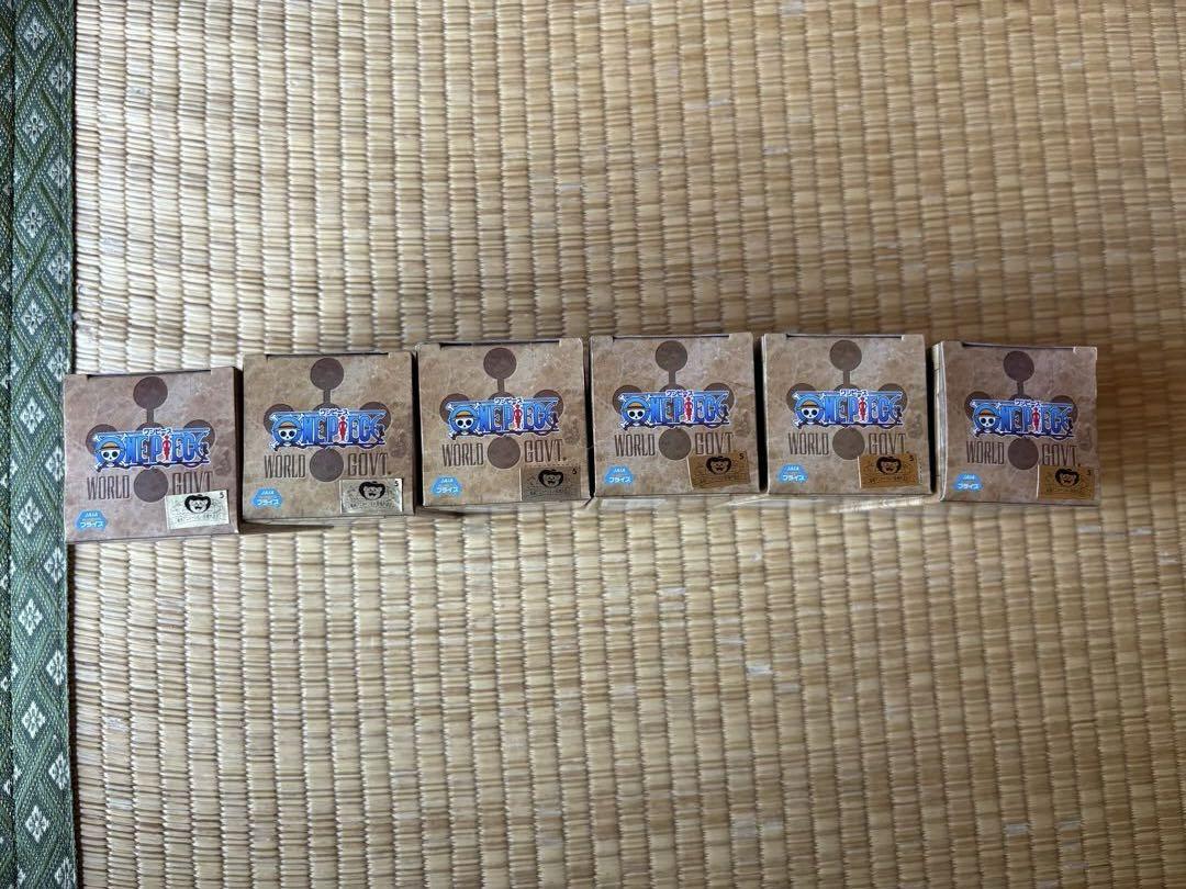 【未開封品】ワンピース ワールドコレクタブルフィギュア　世界会議２　セット