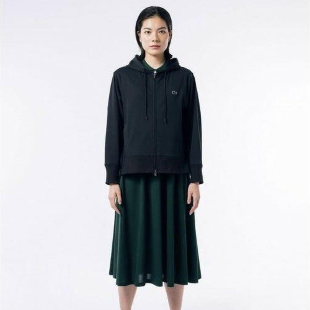 LACOSTE / ラコステ COOL MAXジップアップスウェットフーディー