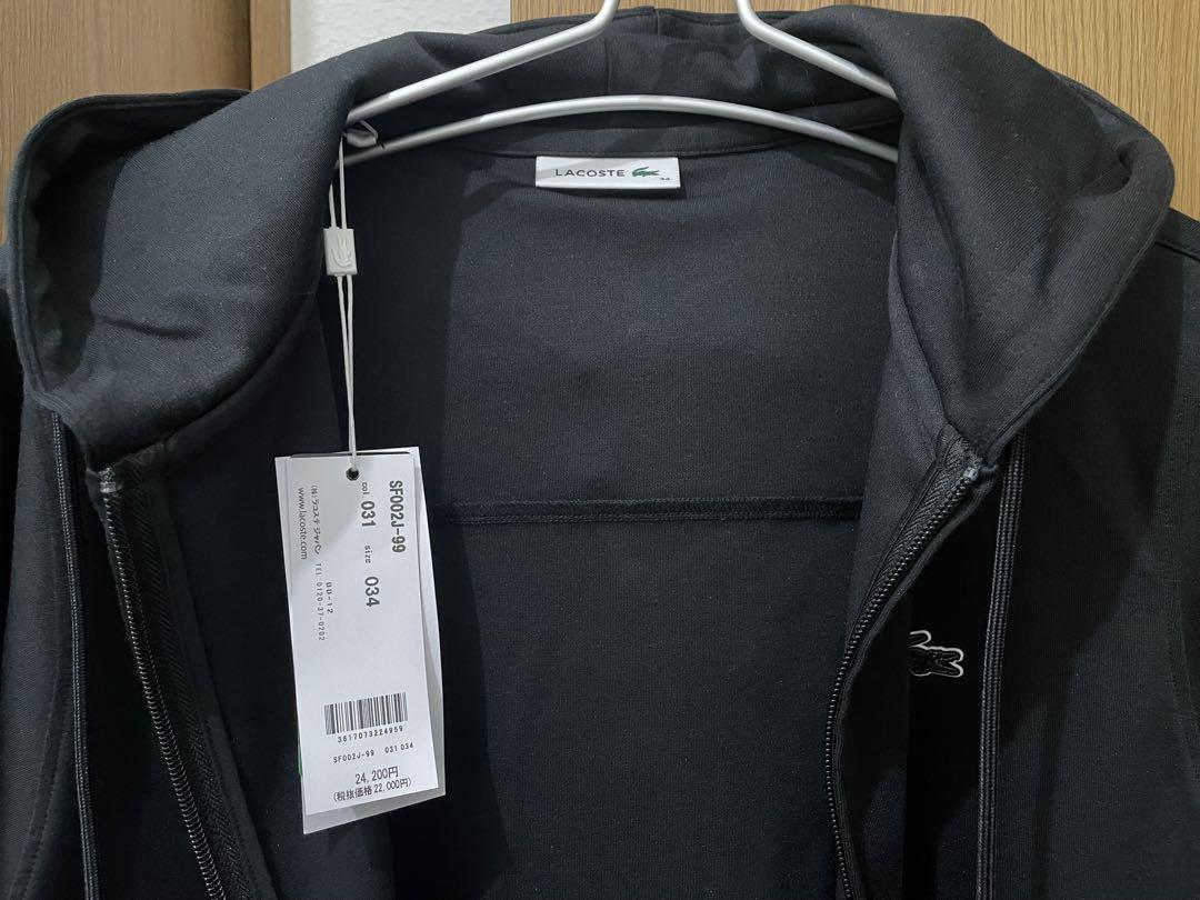 LACOSTE / ラコステ COOL MAXジップアップスウェットフーディー